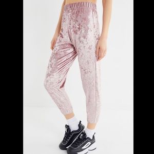 **Urban Renewal** Velvet Jogger Pants